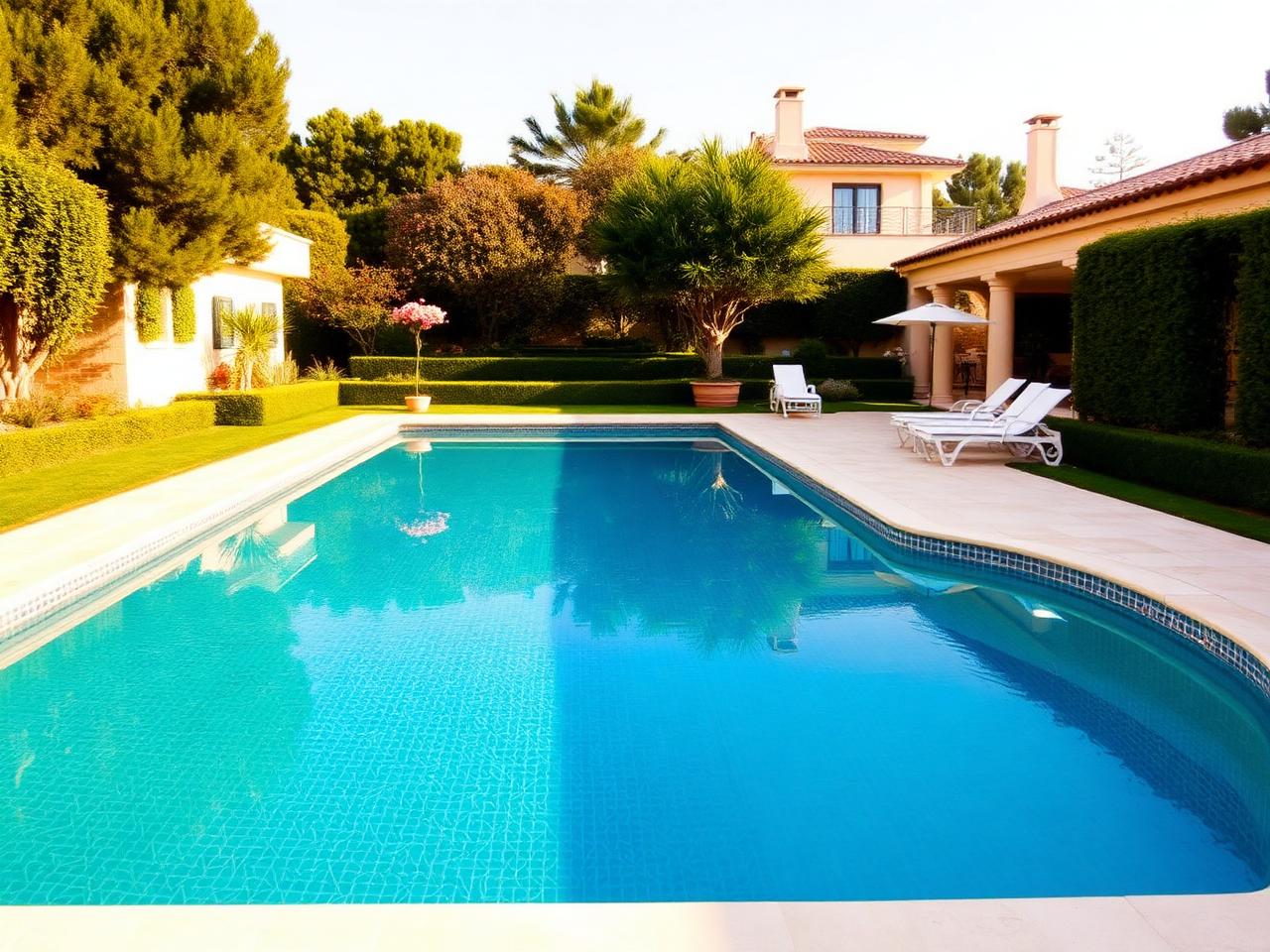 Mediterranean Garden Villa